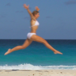 jumping feeling great